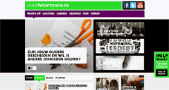 Desktop Screenshot of jongtwenterand.nl
