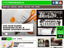Tablet Screenshot of jongtwenterand.nl